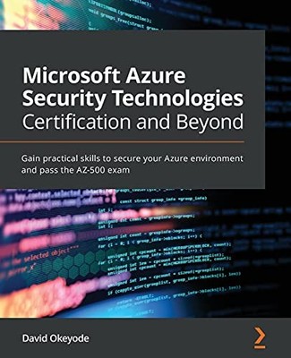 Microsoft Azure Security Techn - Paperback - VERY GOOD