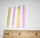 4 A+ BEAUTIFUL 1.4"-1.6" ANGEL AURA QUARTZ CRYSTALS (TREATED IN THE USA) 5.6g *2 — photo 4