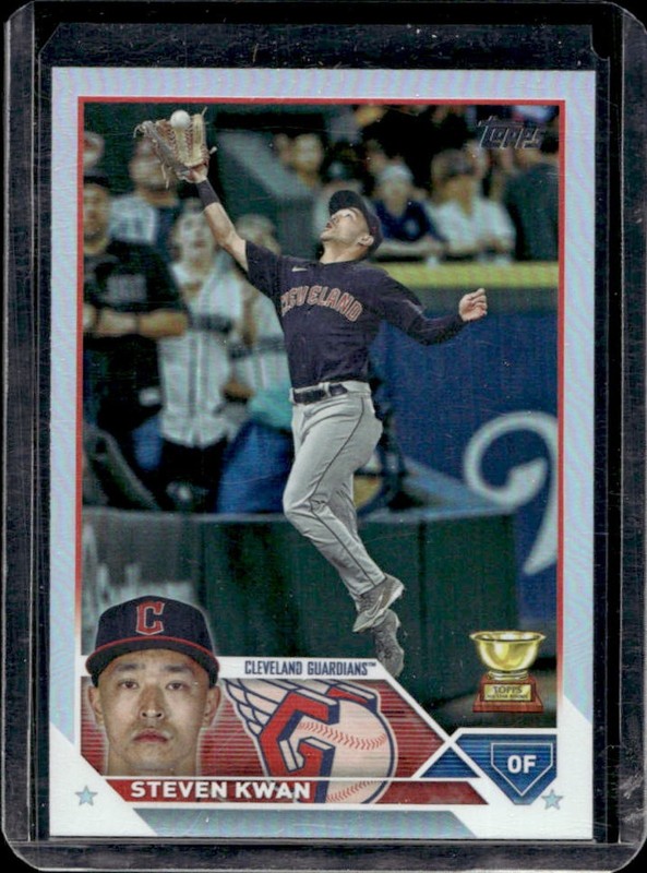 2023 Topps Steven Kwan Rainbow Foil All-Star #116 Guardians