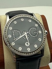 Dolce & Gabbana 40 mm Crystal-Bezel Unisex Designer Quartz Watch – New Battery