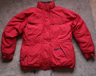 Vintage 1990s REI Down Jacket Red Women's 10, Large Gorpcore