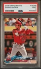 SHOHEI OHTANI 2018 TOPPS UPDATE ROOKIE DEBUT RC #US285 PSA 9 MINT! DODGERS MVP!