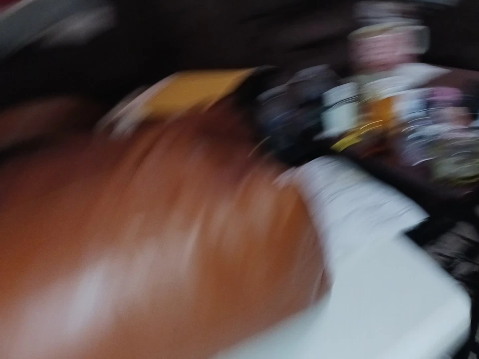 COACH Vintage Cabin Bag 503 Leather Travel Duffle w Strap British Tan Brass 90's - Image 4 of 4