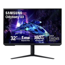 Samsung Odyssey G3 32" Gaming Monitor 180Hz 1ms FHD LS32DG302ENXZA 2024 Model