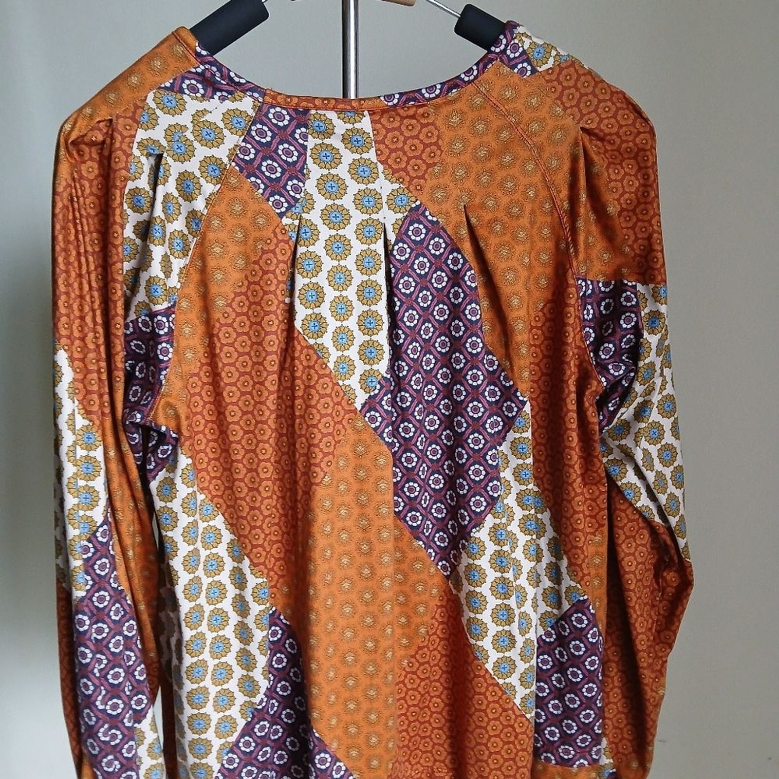 Est.1946 Cato Patchwork Pattern Top Size Large - image 8