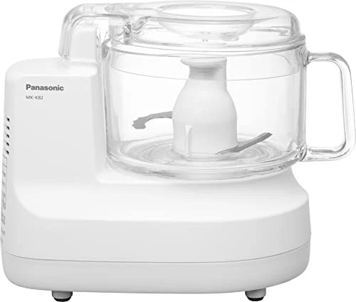 Panasonic フードプロセッサー MK-K82-W✮USED Panasonic Food Processor MK-K82-W (White) 4 Types of Cutters 2.7kg