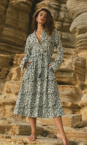 Women Atelier Maree Dress White Cotton S