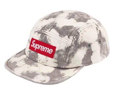 Supreme Denim Camp Cap SS25 [Bleached]
