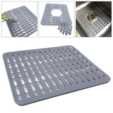 Household Silicone Sink Mat Heat Resistant Non-Skid for Kitchen Hotel Garage