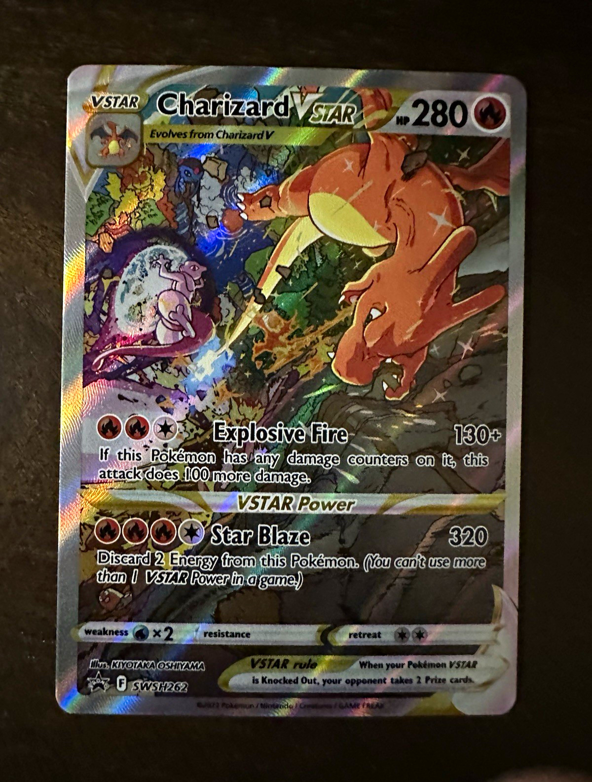 The Pokémon Company Charizard VSTAR SWSH262 Promo Holo EN 2022 280HP
