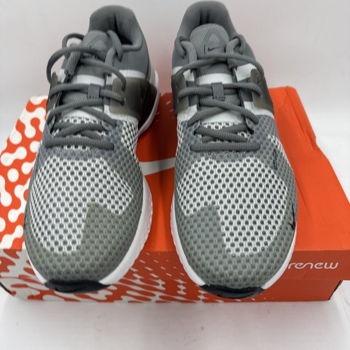 Nike Renew Fusion Mens S 10.5 Beige Back‎ Athletic Running Walking Shoes Sneaker Size 10.5 - Nike Renew Fusion Grey Fog for sale online | eBay main image 3