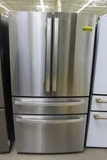 GE Profile PGE29BYTFS 36" Stainless French Door Refrigerator NOB #155538