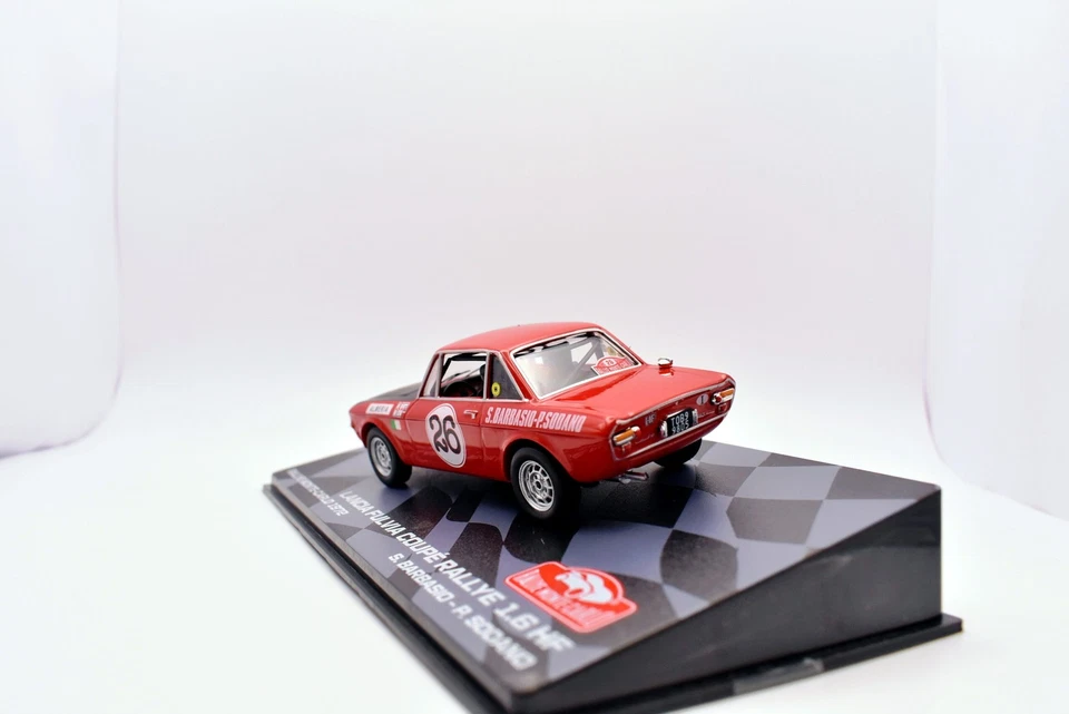 modellino auto rally scala 1:43 lancia fulvia coupe 1.6 HF collezione modellismo - Immagine 4 di 4