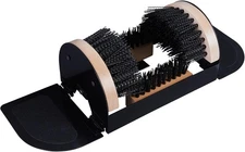 Boot Brush Scraper – Industrial Metal Frame Shoe Cleaning Tool Upgraded Bristles