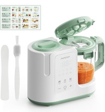 Momcozy Baby Food Maker Blender  Steamer 15oz Auto Steam  Blend Auto Clean