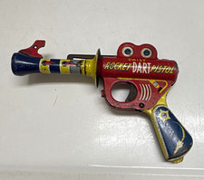 Daisy Vintage 1950 Rocket Dart Pistol Tin Toy - Age 17 Years Up