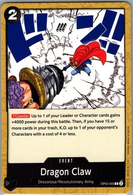 Dragon Claw Normal C Awakening of the New Era OP05-095 NM