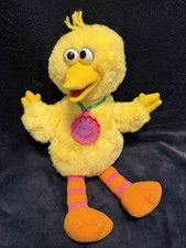 Playskool Sesame Street Big Bird Counting Plush 123 Talking 18 Vintage 1995