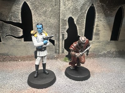 star wars legion Painted Lot Thrawn And Noghri Printed