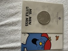2020 MR MEN LITTLE MISS £5 POUND COIN UNC ROYAL MINT UNOPENED As Photos