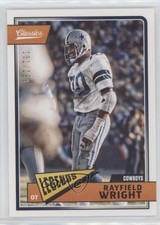 2018 Panini Classics Legends Red Back 131/299 Rayfield Wright #122 HOF no9