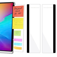 2 Pack Computer Monitor Memo Board, Acrylic Computer Monitor Sticky Note Hold...
