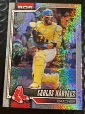 2026 Topps Series One - Carlos Narvaez - Sand Glitter - Boston Red Sox - #344