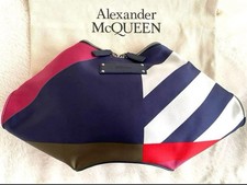 ALEXANDER McQUEEN Manta Clutch bag Multicolor...