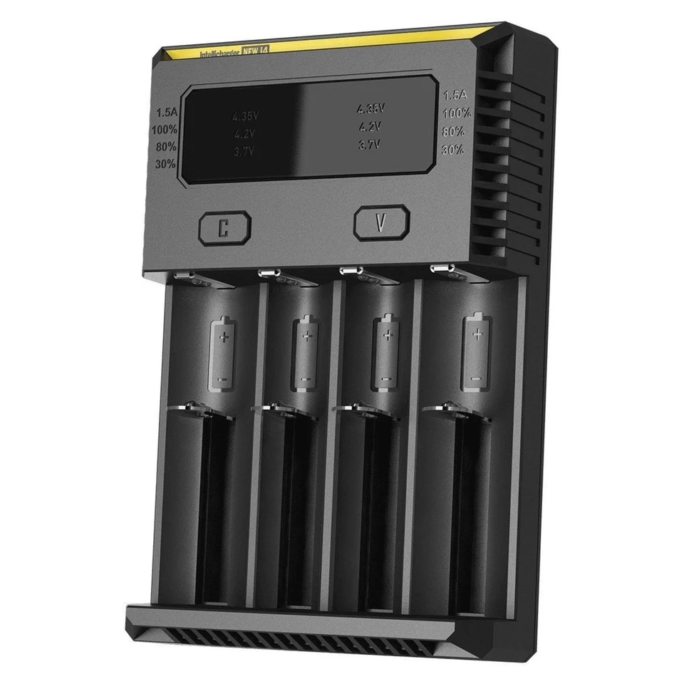 NITECORE i4 Intellicharger 4-slot Universal Charger For Li-ion NiMH Batteries AA - Image 4 of 4