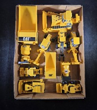Toy Caterpillar CAT Construction Fleet - Lot of 12 Assorted Vehicles