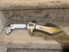 Power Ranger Mighty Morphine Samba Sword. not working  blades missing