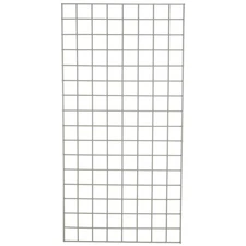 Global Industrial 1/4" Thick Wire Mesh Deck Panel (2) pieces of 30"W x 48"D