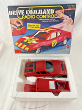 Vintage Mattel Drive Command Ferrari 512 Race...