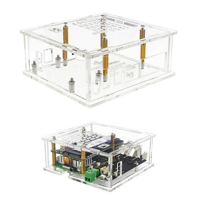 Acrylic Cover Case for RPi 5 Housing For PCIe Multi-function Adapter Covering