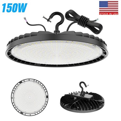 KUKUPPO 150W UFO Led High Bay Light Factory Warehouse Commercial Industrial Lamp