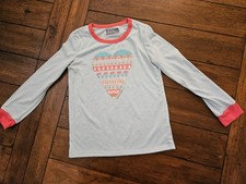 Eddie Bauer Children s Mint Green Long Sleeve Sleepwear Shirt Kids M 10-12