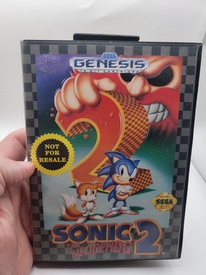 Sonic the Hedgehog 2 Sega Genesis Complete in Box with Manual