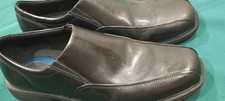 SALE!!! Nunn Bush Mens Black Slip On Dress Shoes Size 12W