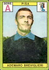 Figurina calciatori Rec.Panini 1968/69 # Pisa Ademar Breviglieri