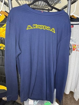 Kappa Navy Blue Long Sleeve Graphic T-Shirt Size XXL