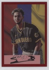 2023 Bowman Draft Bowman 1954 Flag Variations 20/54 Samuel Zavala #54FV-45 11o2