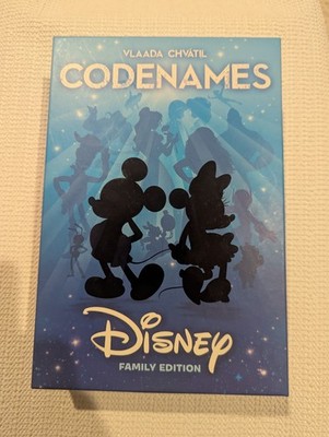 Codenames Disney Family Edition Board Game Complete