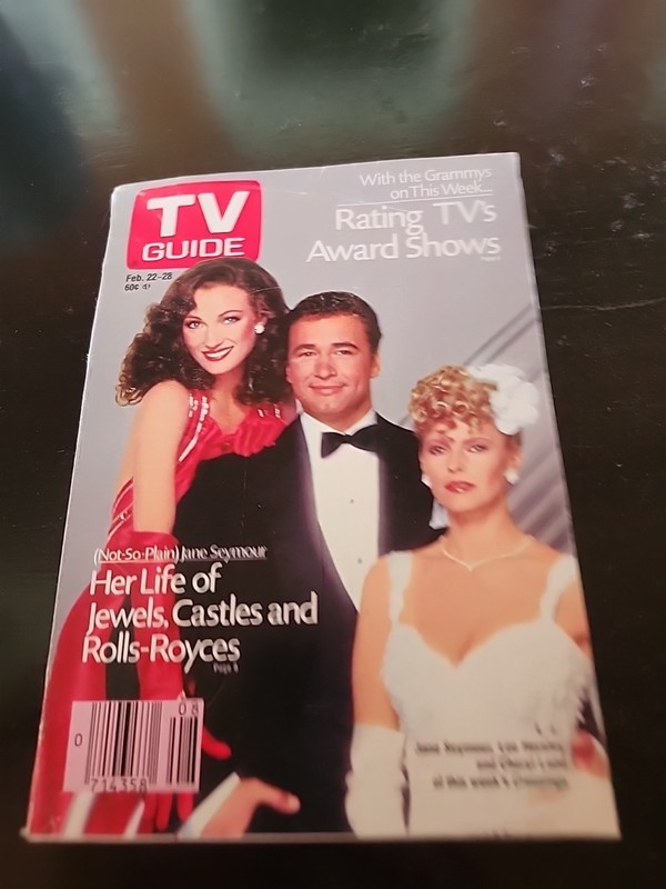 TV GUIDE MAGAZINE - FEBRUARY 22-28, 1986 CHERYL LADD, JANE SEYMOUR  - L.A. ED.