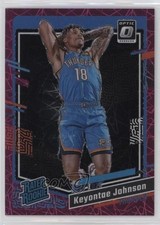 2023 Donruss Optic Rated Rookie Pink Velocity Prizm 33/79 Keyontae Johnson 1o2