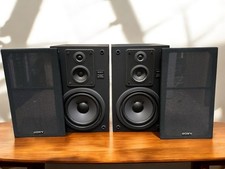 Sony SS-H100 Black Bookshelf Speakers - Pair - Hi-Fi Stereo Speakers - 1980s