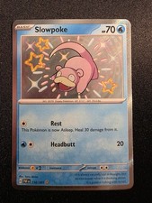 Slowpoke 116/091 Paldean Fates Shiny Rare Holo Near Mint on eBay