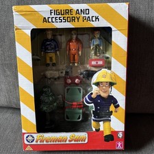 FIEMAN SAM FIGURE AND ACCESORY PACK NORMAN, SAM AND TOM 2009 (A)