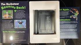 Rocketeer ReBounced Atari Jaguar Cartridge Complete CIB Free US Shipping