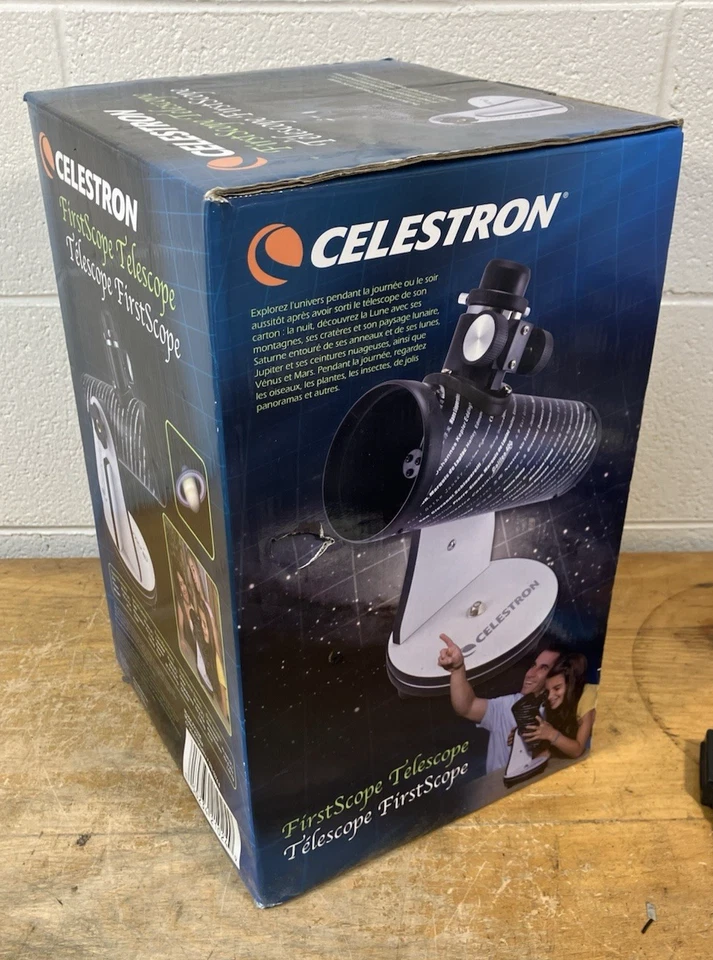 Celestron FirstScope Telescope 76mm Reflector Model 21024 – Beginner Scope - Image 4 of 4