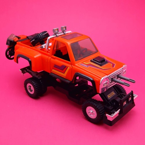 M.A.S.K ☆ FIRECRACKER HONDO MCLEAN Figure Vehicle ☆ BOXED Vintage Kenner 80s - Picture 7 of 12